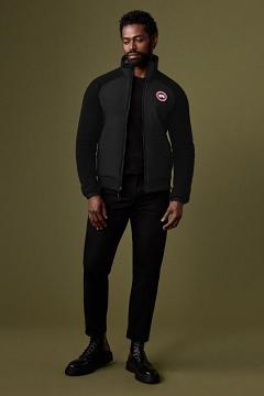 Ropa Canada Goose Hombre México - Grafton Reversible Forro Polar Negros ZH4038651